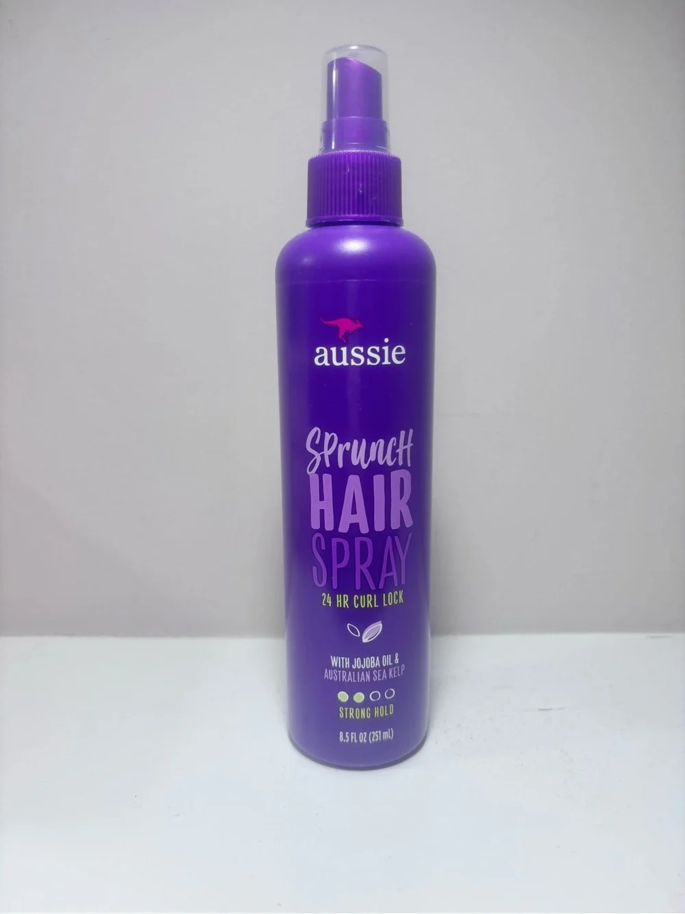 Aussie Sprunch Hair Spray - Strong Hold Jojoba Old Formula New 8.5 Fl Oz